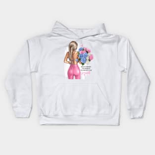 Beauty Begins The Moment You Decided To Be Yourself Kids Hoodie